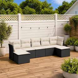 Reliable 7 Piece Garden Sofa Set: Comfortable and Practical