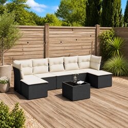 Comfortable and Reliable 8 Piece Garden Sofa Set