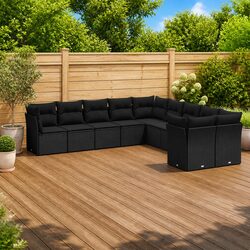 Comfortable and Durable 10-Piece Outdoor Sofa Set