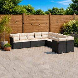 Comfort Meets Value in 10-Piece Garden Sofa Set