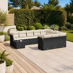 Value-Driven 11-Piece Outdoor Sofa Set for Comfort