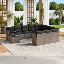 Comfortable and Versatile 11 Piece Garden Sofa Set