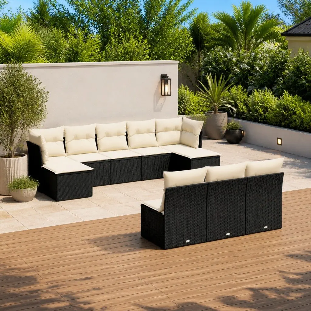 10 Piece Garden Sofa Set