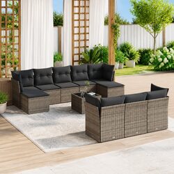Comfortable and Functional 11 Piece Garden Sofa Set