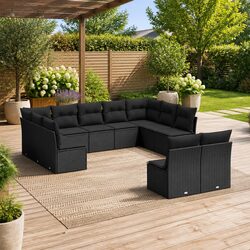 Comfortable and Durable 11-Piece Garden Sofa Set