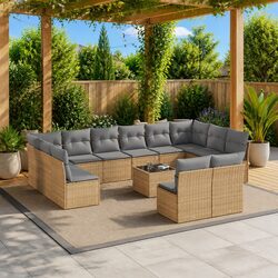 Comfortable and Value-Driven 13 Piece Garden Sofa Set