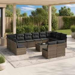 Comfortable and Affordable 13-Piece Garden Sofa Set