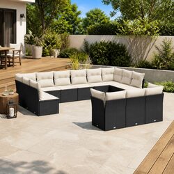 Affordable and Practical 13 Piece Garden Sofa Set