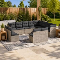 Comfort and Value with a 12 Piece Garden Sofa Set