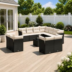 Value and Comfort: 12 Piece Garden Sofa Set