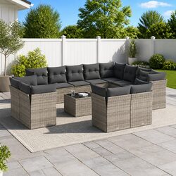 Comfortable and Stylish 13-Piece Garden Sofa Set