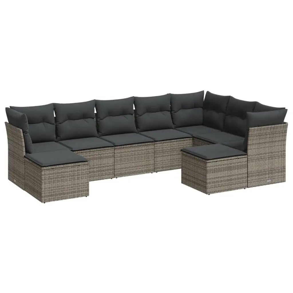 9 Piece Garden Sofa Set