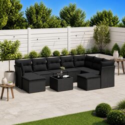 Comfortable and Practical 10 Piece Garden Sofa Set