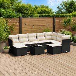 Comfortable and Durable 10 Piece Garden Sofa Set