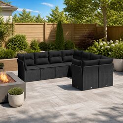 Value-Driven 8 Piece Modular Outdoor Sofa Set