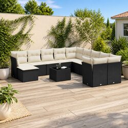 Comfort and Style with This 12 Piece Garden Sofa Set