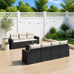 Comfort Meets Value: 8-Piece Garden Sofa Set