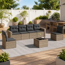 Comfortable and Affordable 7 Piece Garden Sofa Set