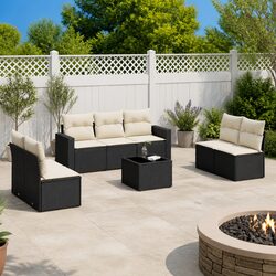 Comfortable and Reliable 8 Piece Garden Sofa Set