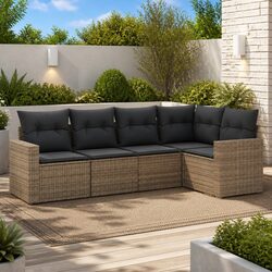 Reliable 5 Piece Garden Sofa Set for Comfort and Style