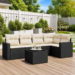 Comfortable 6-Piece Sofa Set for Your Outdoor Enjoyment