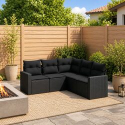 5 Piece Garden Sofa Set - Comfort and Quality Combined