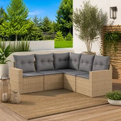 Comfortable and Practical 5 Piece Garden Sofa Set