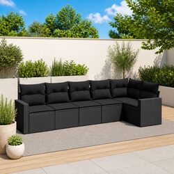 Comfortable 6 Piece Sofa Set for Your Outdoor Retreat