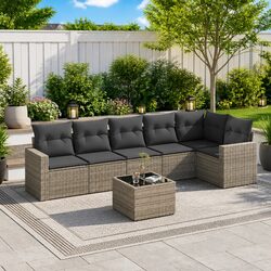 Comfort and Value in a 7 Piece Garden Sofa Set