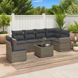 Comfortable and Practical 7-Piece Outdoor Sofa Set