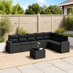 Comfortable and Value-Packed 8-Piece Garden Sofa Set