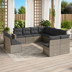 Versatile and Comfortable 11-Piece Outdoor Sofa Set