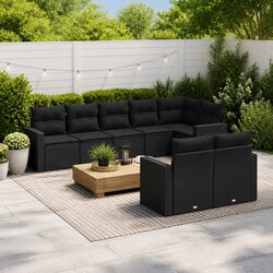 Comfort and Value: The 8 Piece Garden Sofa Set