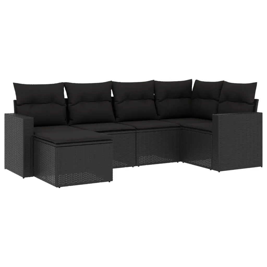 6-Piece Outdoor Sofa Set with Comfort in Mind
