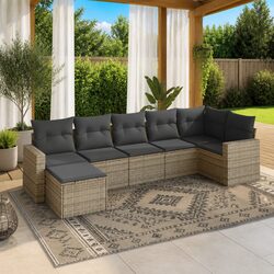 Comfortable and Affordable 7 Piece Garden Sofa Set