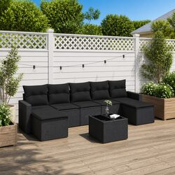 Comfortable and Reliable 8 Piece Garden Sofa Set