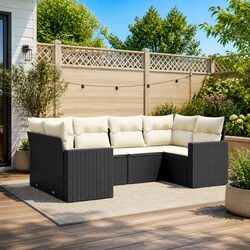 Comfortable and Reliable 6 Piece Garden Sofa Set