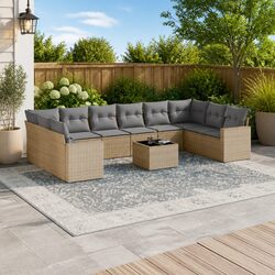 11 Piece Garden Sofa Set: Comfort and Practicality Combined