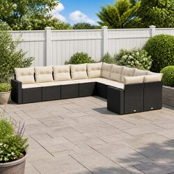Comfortable and Durable 10-Piece Garden Sofa Set
