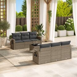 Value and Comfort: 7 Piece Outdoor Sofa Set