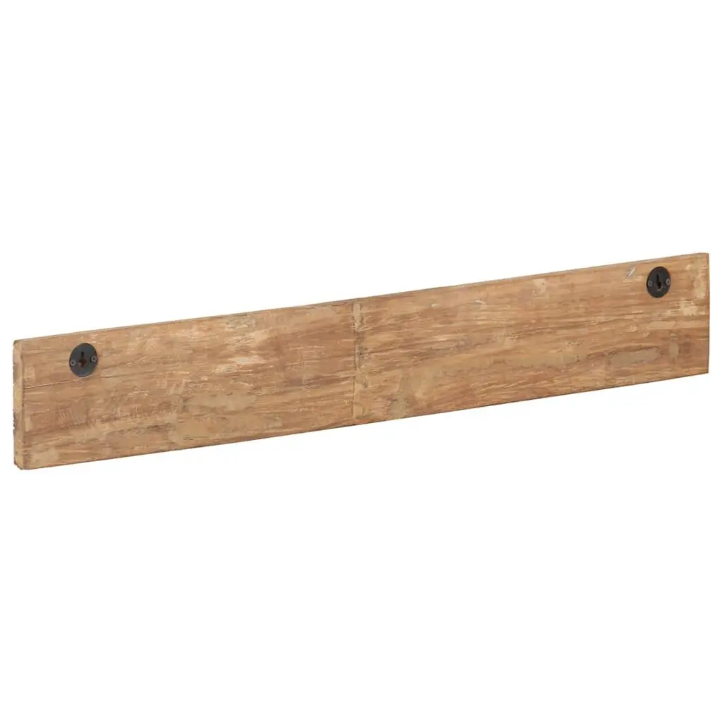 Coat Rack Hall Hanger 5 Hooks Solid Reclaimed Wood Brown