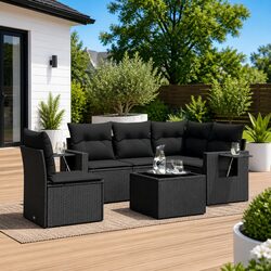 6 Piece Modular Sofa Set: Comfort Meets Value Outdoors