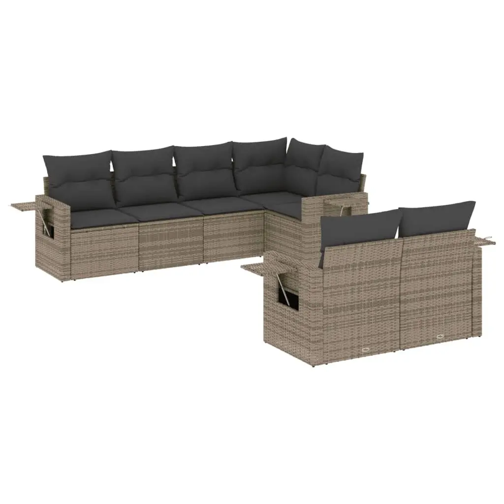 7 Piece Garden Sofa Set