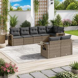 Reliable 8 Piece Garden Sofa Set for Lasting Enjoyment