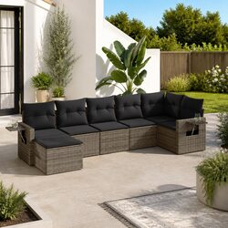 Comfortable and Versatile 7 Piece Garden Sofa Set