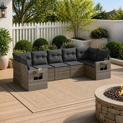 Comfortable 7 Piece Garden Sofa Set: Practical and Value-Driven