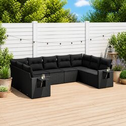 Comfortable and Value-Driven 9-Piece Outdoor Sofa Set