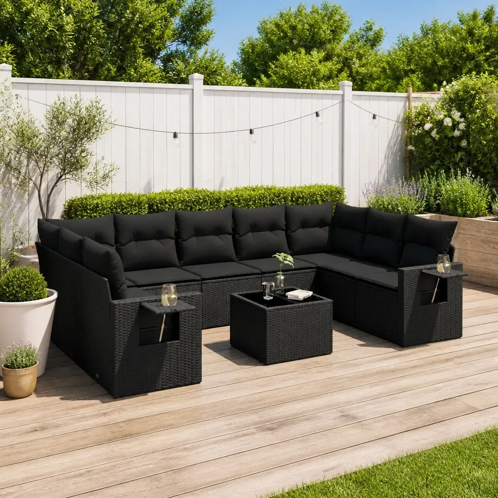 10 Piece Garden Sofa Set