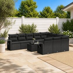 Comfortable and Practical 11 Piece Garden Sofa Set