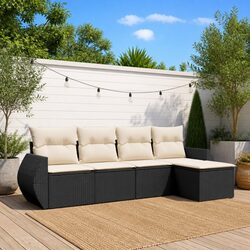Comfort and Value with Our 5 Piece Garden Sofa Set
